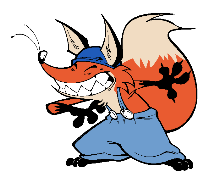 A sly and cunning fox lady.